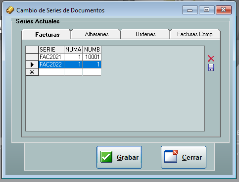 Crear serie