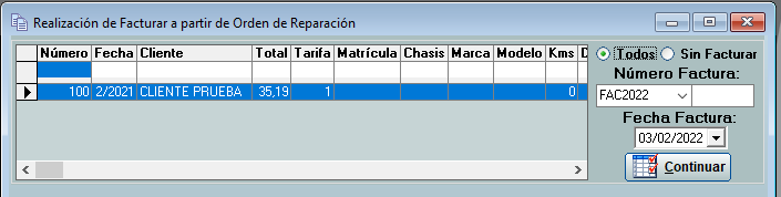 Factura OR