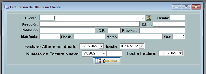 Factura OR