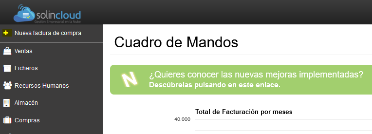 Accesos directos en Solincloud y Vestanube