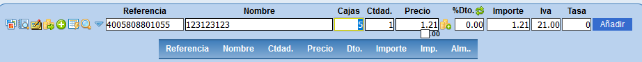 Venta de cajas desvinculadas en Solincloud