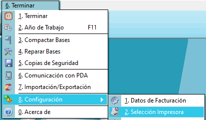 Configurar impresoras