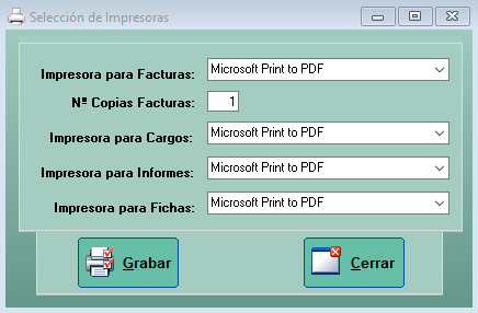 Impresoras en Geshotel