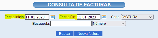 Configurar rangos de búsqueda en Solincloud / Vestanube