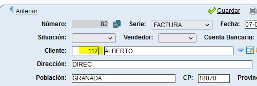 Modificar factura para añadir recargo en Solincloud y Vestanube