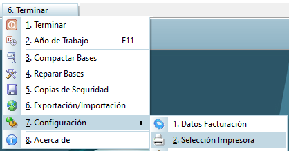 Configurar impresoras