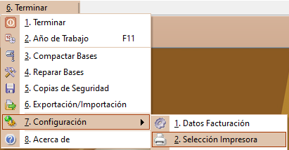 Configurar impresoras