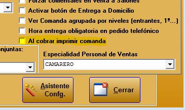 Imprime al cobrar venta en Restages