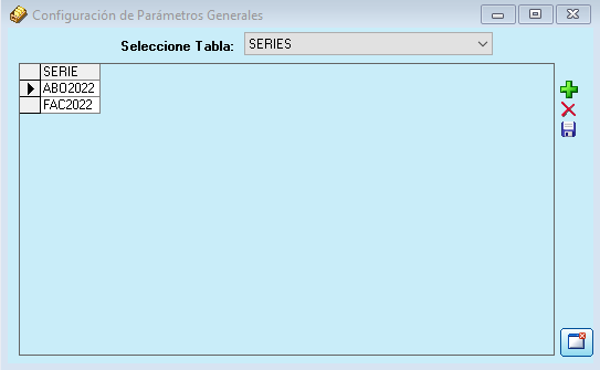 Configurar series de facturación en Solinges