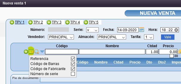 Configurar número decimales