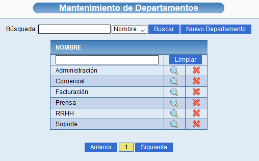 Mantenimiento de departamentos en Solincloud y Vestanube