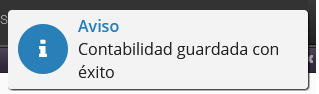 Contabilidad guardada con éxito !
