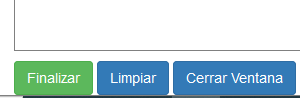 Botón Finalizar recogida de firma en albaranes de Solincloud
