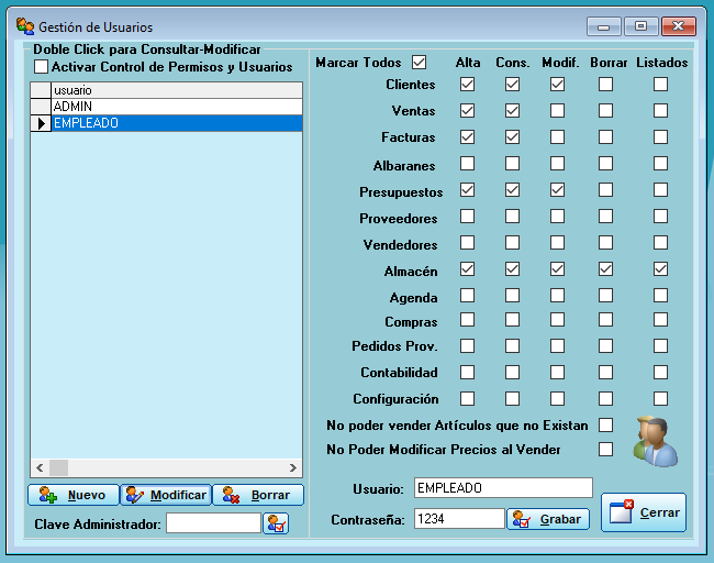 Modificar Usuario
