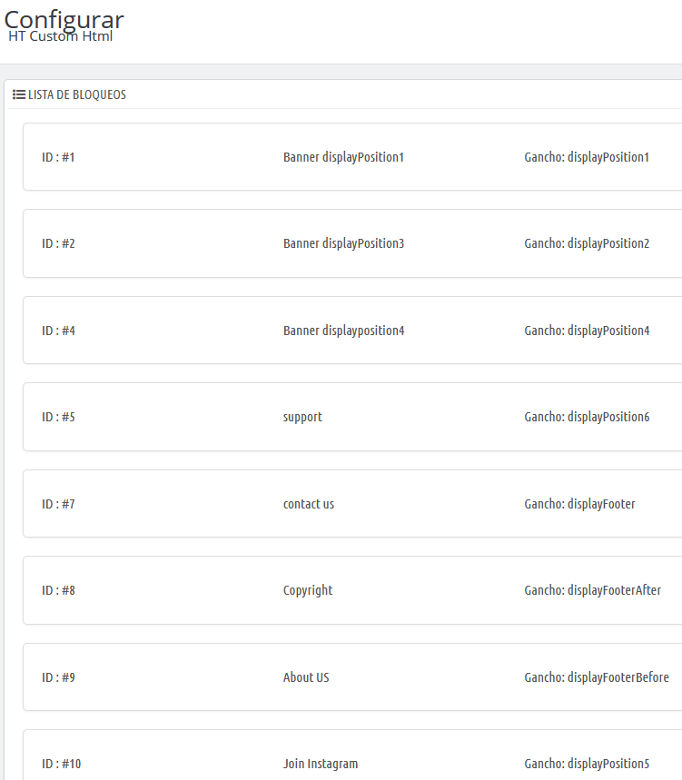 Configurar banners en Prestashop con Módulo HT1007