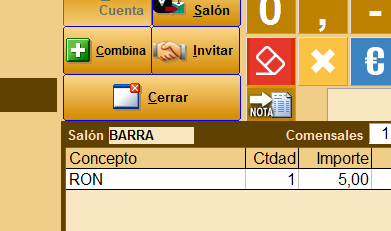 Botón Combina