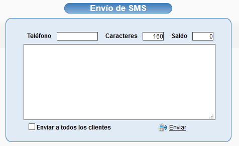 Envío de SMS en Solincloud y Vestanube