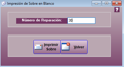 Sobre en blanco Joyesof