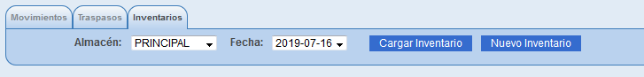 vestanube inventario
